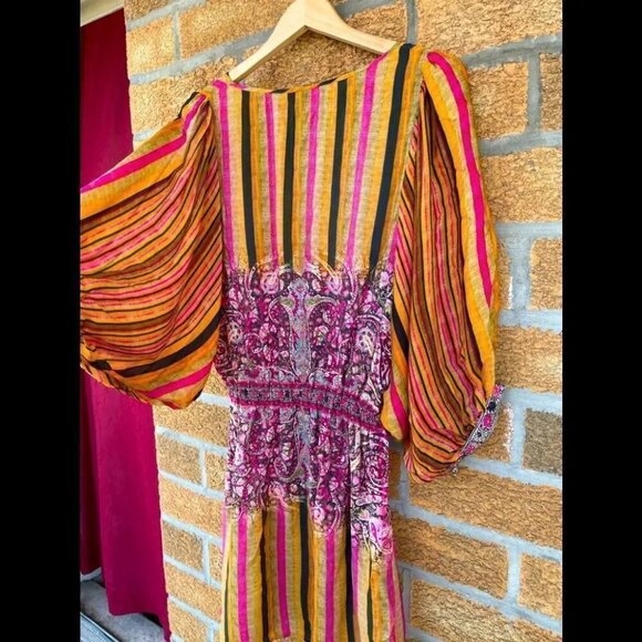 Anthropologie Tanvi Kedia Sunglass Boho Dress size small - Picture 13 of 15